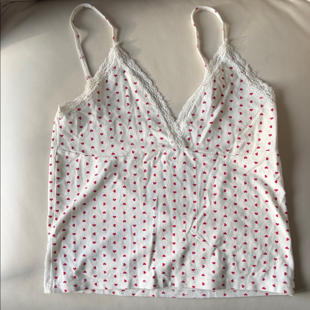 Brandy Melville Heart Tank